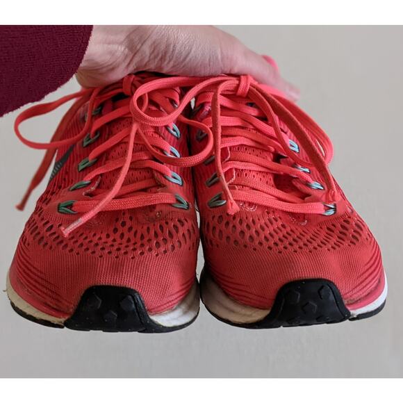Nike Zoom Pegasus 34 Women Running Shoes Size 7.5 Hot Punch 880560-602 Size 7.5 - Picture 6 of 9